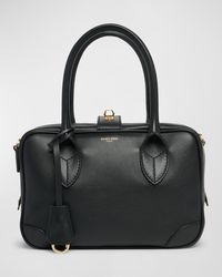 Golden Goose - Vita Zip Calf Leather Top-Handle Bag - Lyst