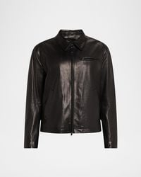 Brioni - Apos;S Leather Moto Jacket - Lyst