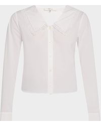 FRAME - The Charm Blouse - Lyst
