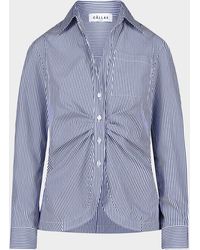 Callas Milano - Sierra Striped Poplin Shirt - Lyst