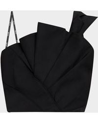 JBQ - Opal Pleated Crop Top - Lyst