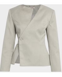 Et Ochs - Andre Tailored Asymmetric Single-Button Jacket - Lyst