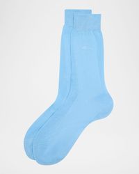 Brioni - Apos;S Solid Crew Socks - Lyst