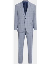 Ralph Lauren - Kent Hand-Tailored Glen Plaid Suit - Lyst