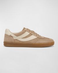 Vince - Oasis-M Suede And Leather Low-Top Sneakers - Lyst