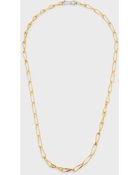 Marco Bicego - 18k Yellow Gold Marrakech Onde Single Link Adjustable Necklace - Lyst