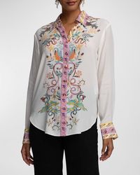 Robert Graham - Gabriela Mosaic-Print Button-Down Shirt - Lyst