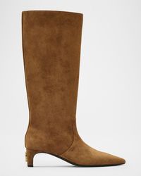 Marc Jacobs - The Suede Mel Knee-High Boots - Lyst