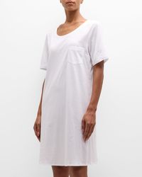 Hanro - Cotton Deluxe Short-Sleeve Big Sleepshirt - Lyst
