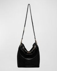 Rebecca Minkoff - Quilted Two-Tone Chain Bucket Bag - Lyst