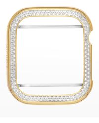 Michele - Diamond Jacket For Apple Watch In Gold-tone, 40mm - Lyst