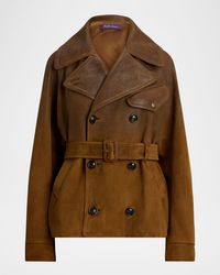 Ralph Lauren - Lamsbkin Eldridge Moto Jacket - Lyst