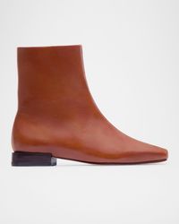 Bernardo - Belfast Leather Ankle Booties - Lyst