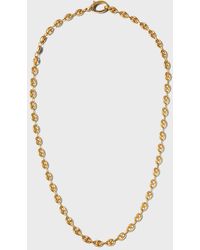 Marco Dal Maso - Yellow Gold Marine Matte Chain Necklace, 52cm - Lyst