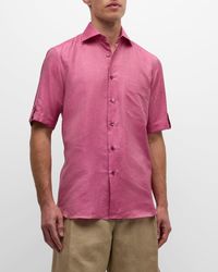 Stefano Ricci - Cotton Short-Sleeve Shirt - Lyst