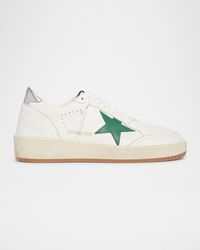 Golden Goose - Ball Star 2 Leather Low-Top Sneakers - Lyst