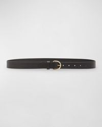 Il Bisonte - Classic Calf Leather Buckle Belt - Lyst