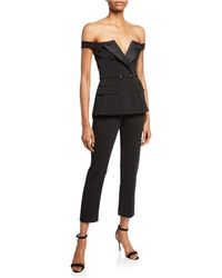 Jay Godfrey Gwen Jumpsuit - Black