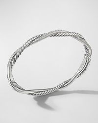 David Yurman - Infinity Bracelet With Diamonds - Lyst