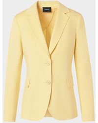 Akris - Daigon Single-Breasted Cashmere Blazer Jacket - Lyst