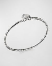 David Yurman - Infinity Bracelet With Diamonds, Size L - Lyst