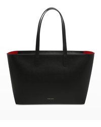 Mansur Gavriel - Small East-West Zip Leather Tote Bag - Lyst