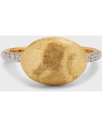 Marco Bicego - Siviglia Horizontal Ring With Diamonds, Size 7 - Lyst