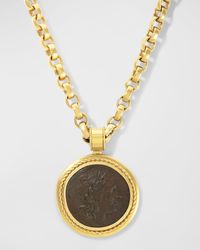 Jorge Adeler - 18K Apollo Coin Pendant - Lyst