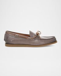 Frye - Mason Leather Boat Shoes - Lyst