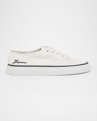 Jacquemus - Apos;S Les Fefe Canvas Low-Top Sneakers - Lyst
