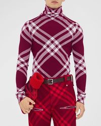 Burberry - Ripple Ip Turtleneck Sweater - Lyst