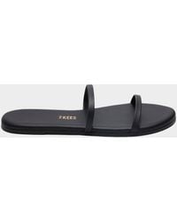 TKEES - Gemma Leather Flat Sandals - Lyst