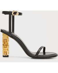 Givenchy - G Cube Lambskin Ankle-strap Sandals - Lyst