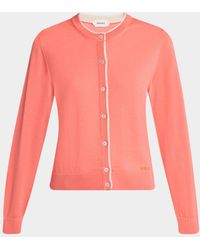 Versace - Fine Wool Cardigan - Lyst