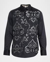 Robert Graham - Apos;S Lion & Apos;S Shadow Embroidered Button-Down Shirt - Lyst