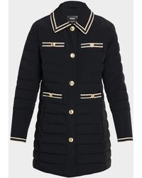 Mackage - Precious Crochet-Trim Down Jacket - Lyst