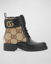 Gucci - Ankle Boot With Double G - Lyst