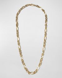 Marco Bicego - Jaipur Link 18k Yellow Gold Mixed Link Long Convertible Necklace - Lyst