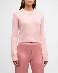 La Ligne - Wool Cashmere Solid Mini Marin Sweater - Lyst