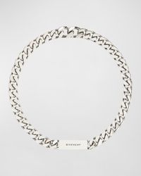 Givenchy - Id Logo Chain Necklace - Lyst