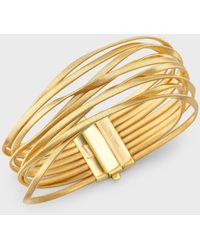 Marco Bicego - Marrakech 18k Yellow Gold 9-strand Coil Bangle - Lyst