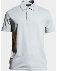 Vince - Garment-Dyed Polo Shirt - Lyst