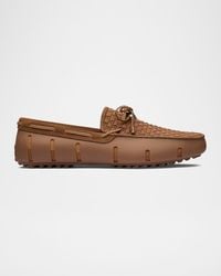 Swims - Apos;S Woven Textile And Suede Drivers - Lyst