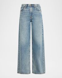 Rag & Bone - Featherweight Sofie Wide-Leg Jeans - Lyst
