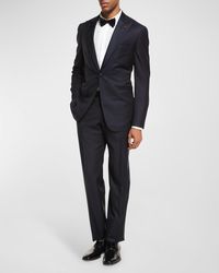 Isaia - Two-piece Tuxedo Suit, Navy - Lyst