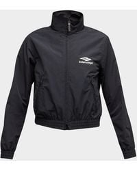 Balenciaga - 3B Sports Icon Fitted Tracksuit Jacket - Lyst