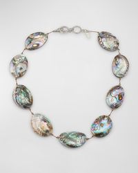 Margo Morrison - Large Shell Necklace With Sterling - Lyst