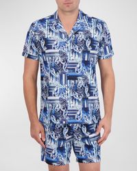 Robert Graham - Makua Paisley-Print Short-Sleeve Shirt - Lyst
