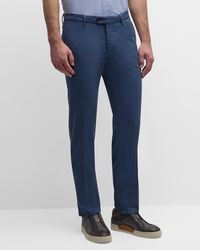 Marco Pescarolo - Luxe Stretch Twill Chino Pants - Lyst