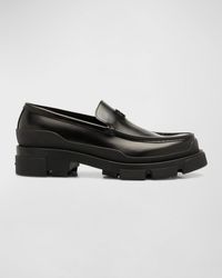 Givenchy - Terra Tonal 4G Chunky Leather Loafers - Lyst
